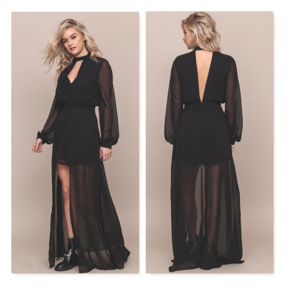 Chiffon Maxi Dress